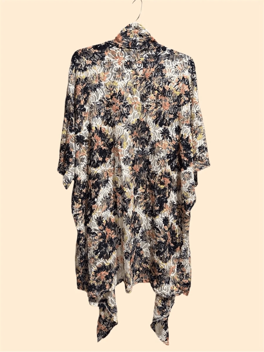 Lace Boho Flowy Duster Cardigan Kimono